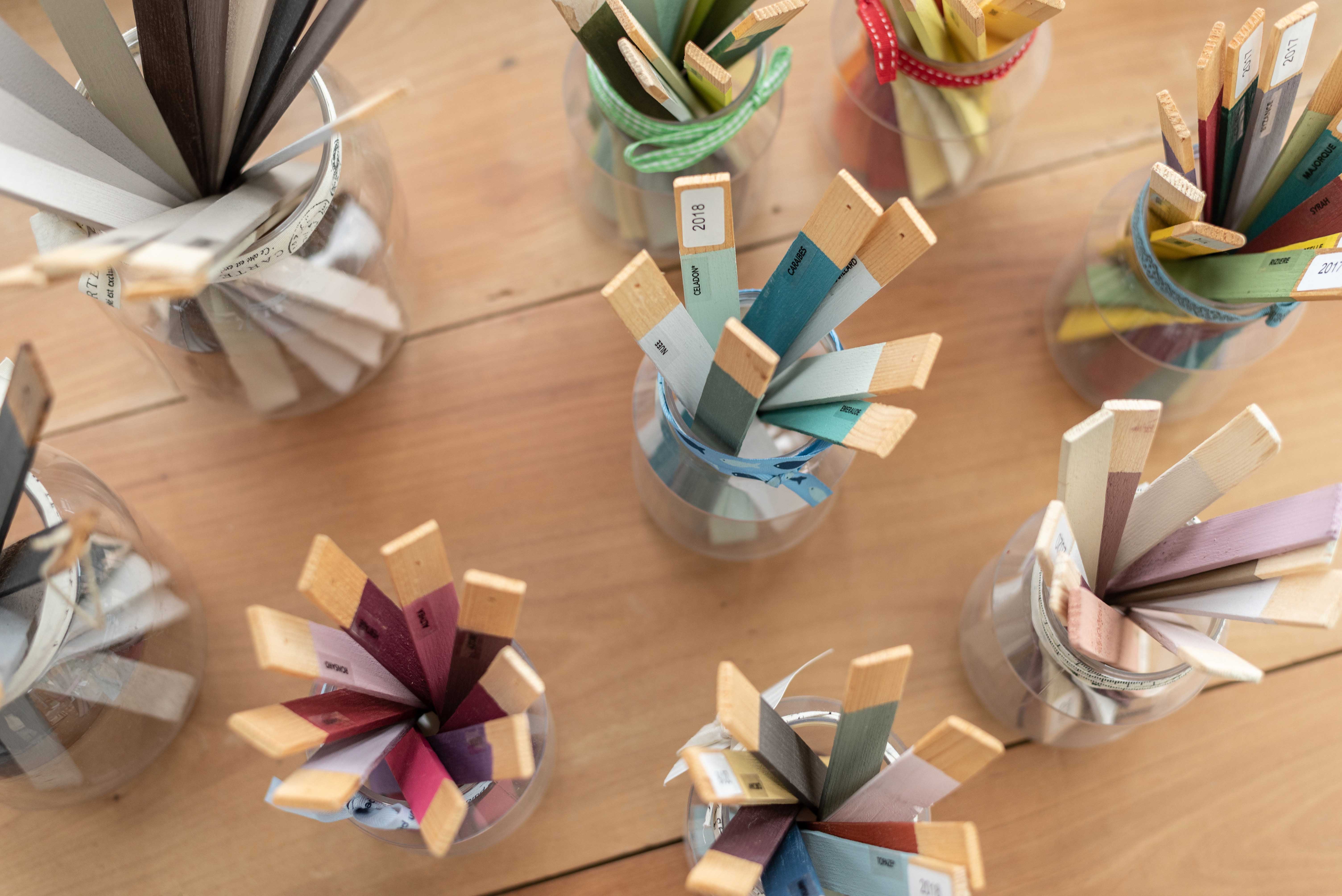 présentation de nuancier