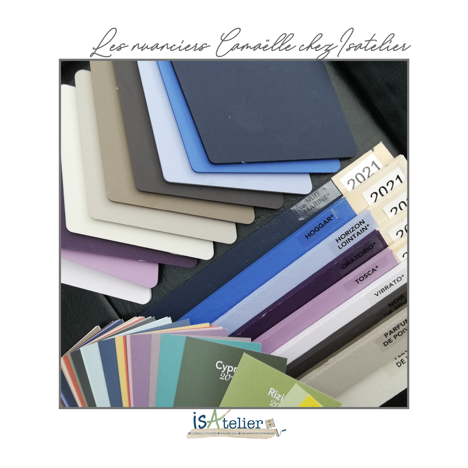 Nuancier peinture, peint à la main, peinture biosourcée pour intérieur chic